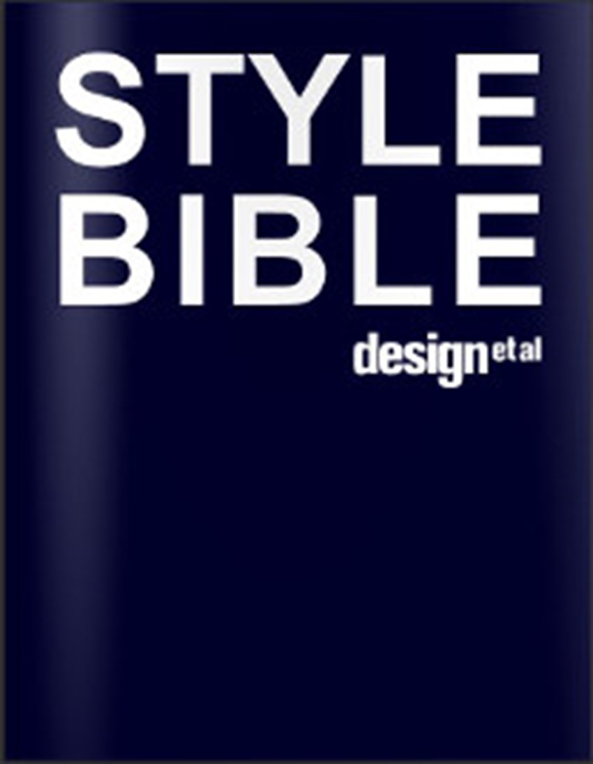 Design Et Al Style Bible 2 0 1 6